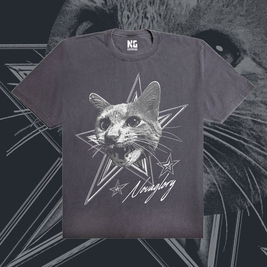 CAT YELL - Heavyweight Boxy Tee