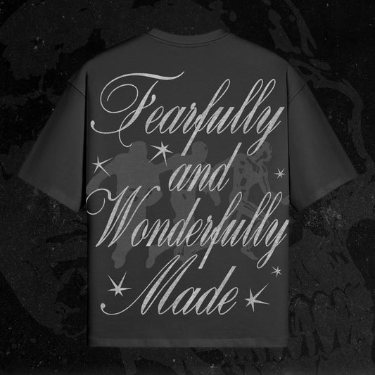 FEARFULLY & WONDERFULLY MADE - Front & Back Heavyweight Boxy Tee