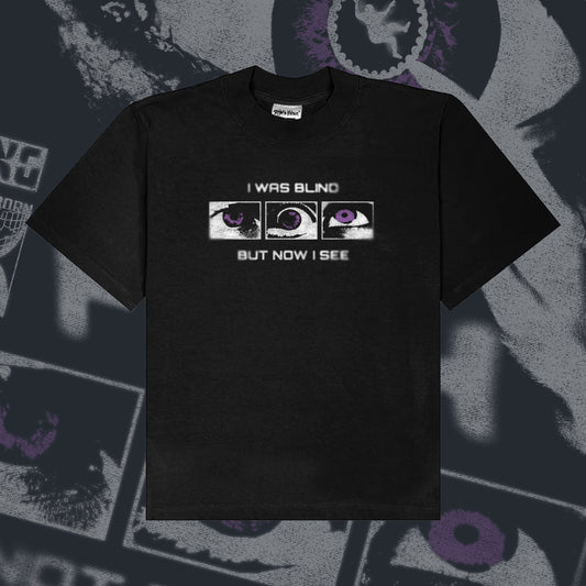 NOT BY SIGHT - Front & Back Heavyweight Boxy Tee