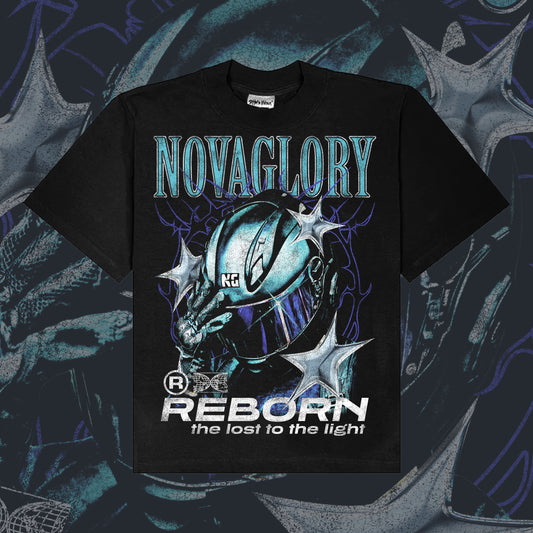 REBORN RIDER - Front & Back Heavyweight Boxy Tee