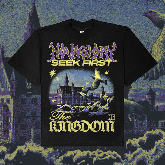 SEEK THE KINGDOM - Heavyweight Boxy Tee