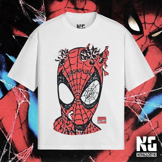 SPIDEY BROKEN MASK (WHITE)