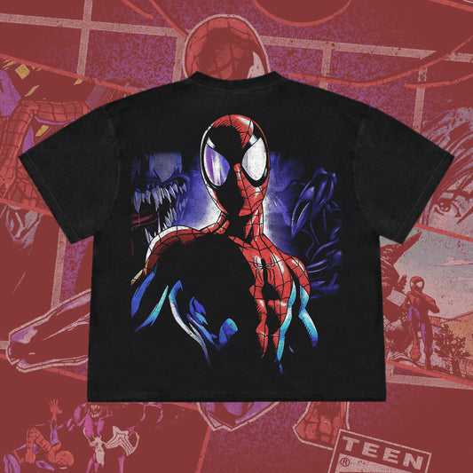 ULTIMATE SPIDEY - Front & Back Heavyweight Boxy Tee